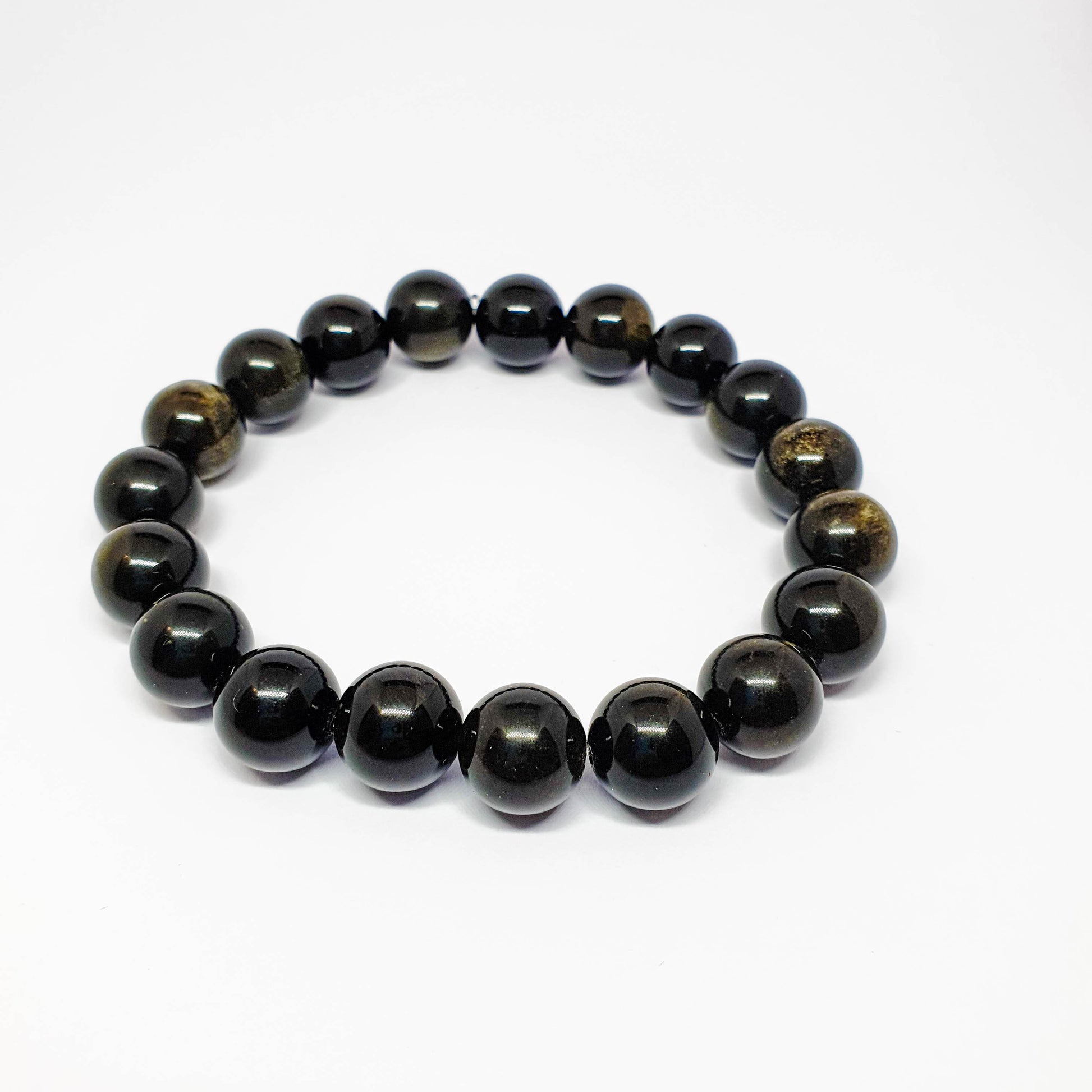 obsidian gold sheen gemstone bracelet - Gems & stones ph