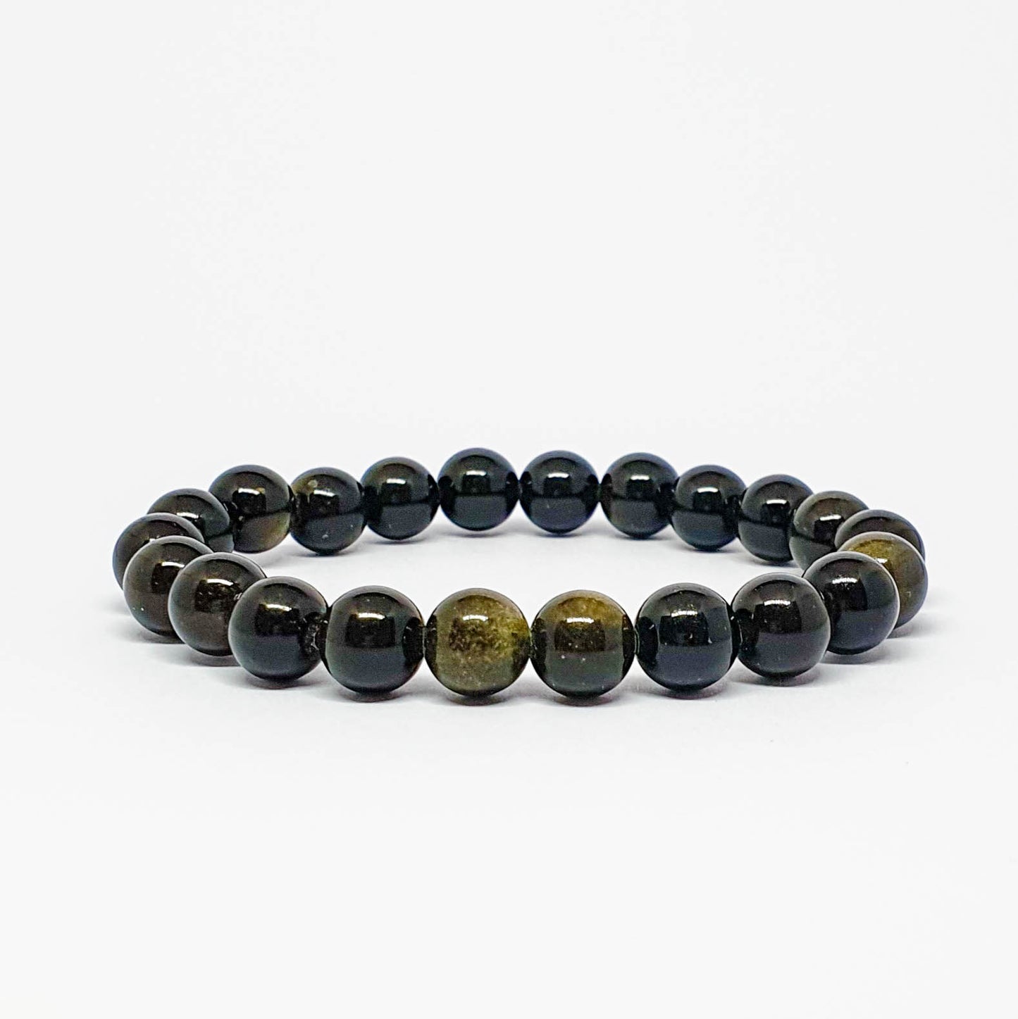 obsidian gold sheen gemstone bracelet - Gems & stones ph